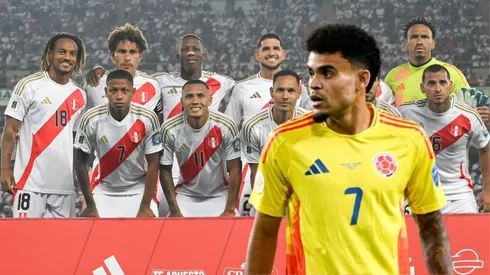 Selección Peruana y Luis Díaz.
