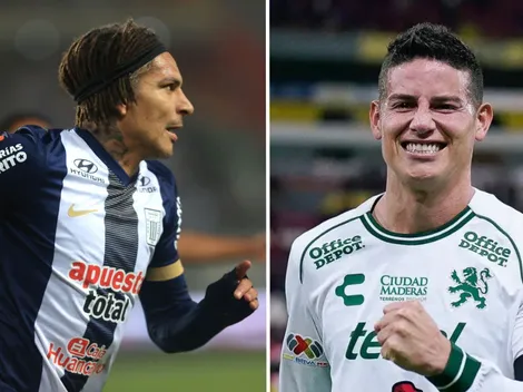 Mientras James cobra $5 millones en el León, el salario de Guerrero en Alianza