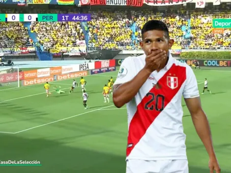 VIDEO: El gol cantado que falló Flores en el Colombia vs. Perú