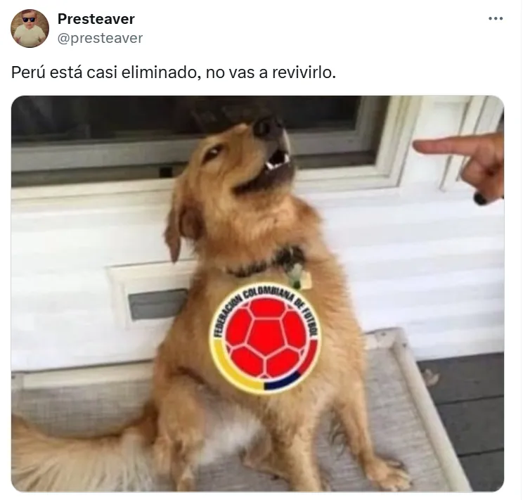 Memes virales del Perú vs. Colombia. (Producción Bolavip)