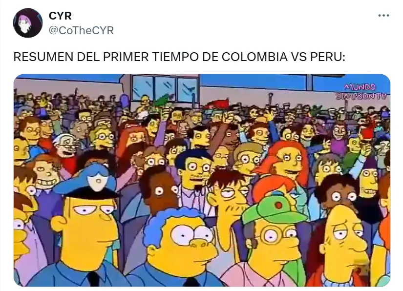 Memes virales del Perú vs. Colombia. (Producción Bolavip)