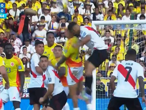 No apto para impresionables: el chichón de Renzo Garcés tras choque de cabezas con Daniel Múñoz