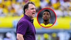 Néstor Lorenzo y Jhon Durán.