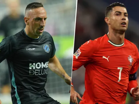 Franck Ribéry se burló de Cristiano Ronaldo con polémica de hace 12 años por el Balón de Oro