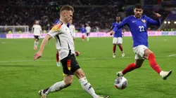 Joshua Kimmich y Theo Hernández, defensores de Alemania y Francia, respectivamente.