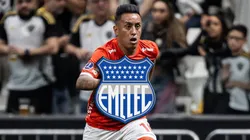 Emelec lo presentó a Christian Cueva pero no jugó aún.