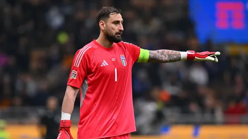 Gianluigi Donnarumma, arquero y figura de Italia.