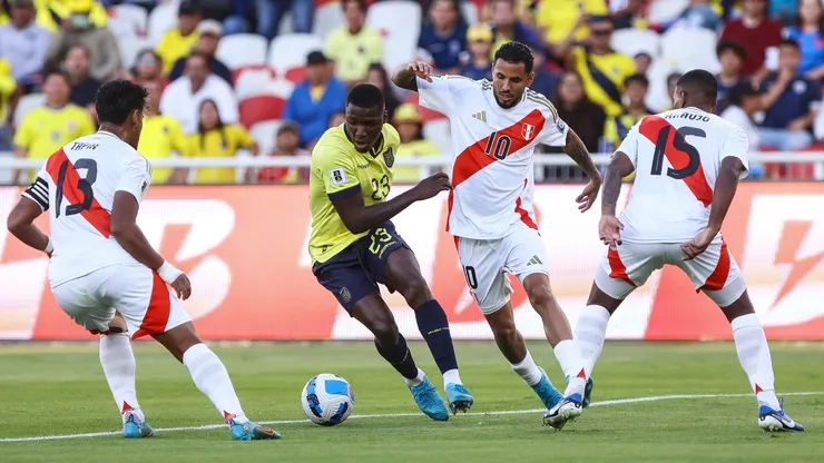 Ecuador se impuso por 1-0 a Perú en el juego disputado en Quito por la fecha 8 de las Eliminatorias Sudamericanas.