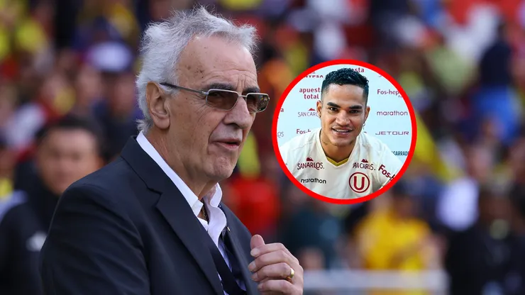 Jorge Fossati y Anderson Santamaría.