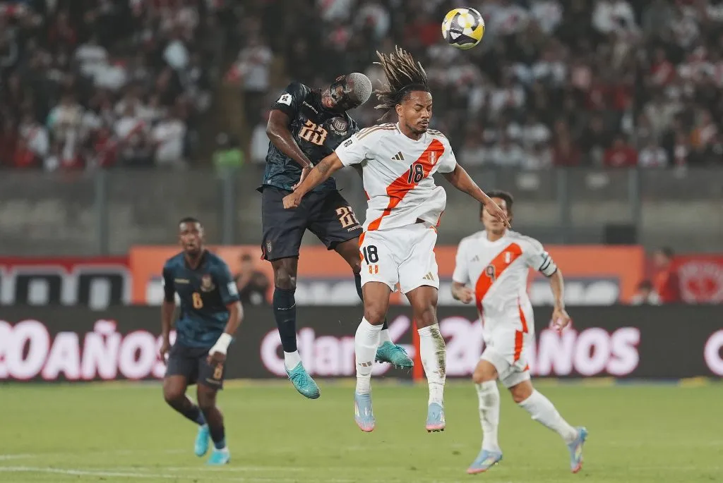 Perú no pudo frente a Ecuador en Lima (Foto: Getty).