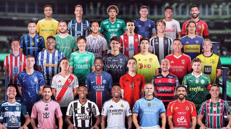 Futbolistas más representativos del Mundial de Clubes 2025.