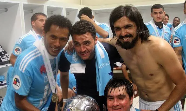 Mariano Soso y Jorge Cazulo en Sporting Cristal. (Foto: X).