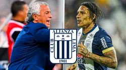 Néstor Gorosito y Paolo Guerrero en Alianza Lima.
