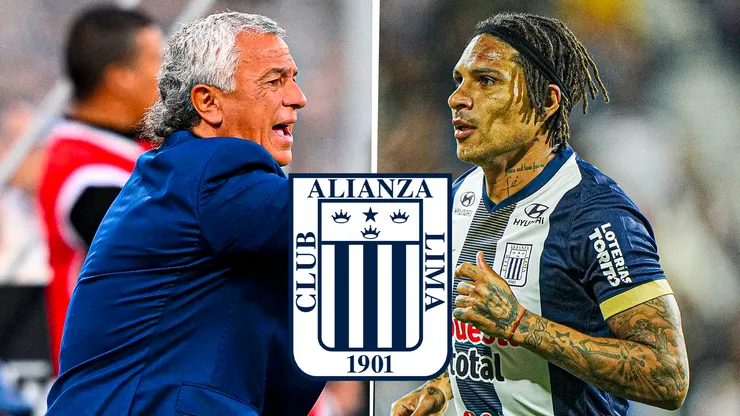 Néstor Gorosito y Paolo Guerrero en Alianza Lima.