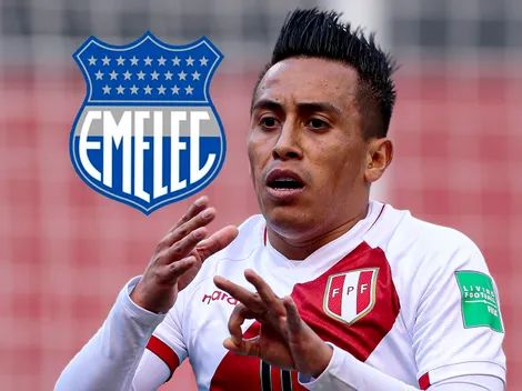 El once de Emelec con Cueva como estrella