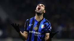 El lamento de Mehdi Taremi, jugador del Inter,