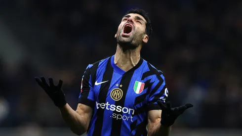 El lamento de Mehdi Taremi, jugador del Inter,