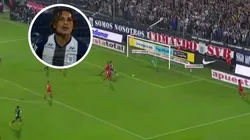 Paolo Guerrero se erró un gol insólito.