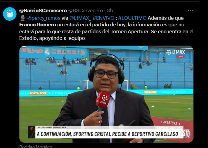 Fuente: @BSCervecero