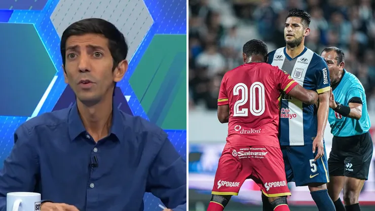 Giancarlo Granda no se guardó nada y arremetió contra Alianza Lima tras empate con Sport Huancayo.