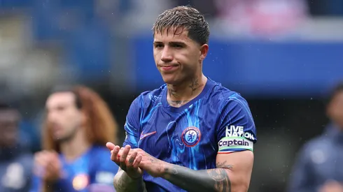 Enzo Fernández, figura y uno de los capitanes de Chelsea.