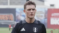 Oliver Sonne en la Selección Peruana.