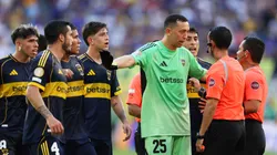 Boca Juniors, en su primer partido ante Benfica.