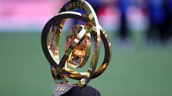 El trofeo del Mundial de Clubes.