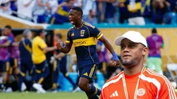 Luis Advíncula y Vincent Kompany.