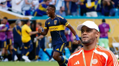 Luis Advíncula y Vincent Kompany.