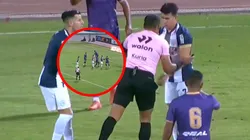 Polémica en un penal no cobrado en el Alianza Lima vs. Comerciantes Unidos.