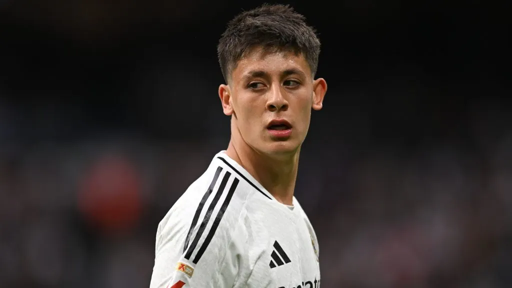 Arda Güler, futbolista turco del Real Madrid (Getty Images).