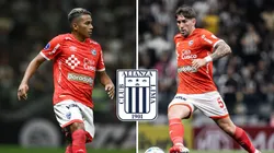 Josué Estrada y Santiago Arias, jugadores de Cienciano.