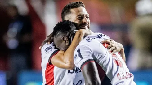 Eryc Castillo, en su paso por Vitória.