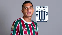Kevin Serna con camiseta de Fluminense.
