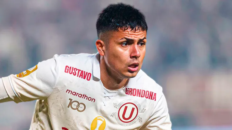Jairo Concha jugando con Universitario.