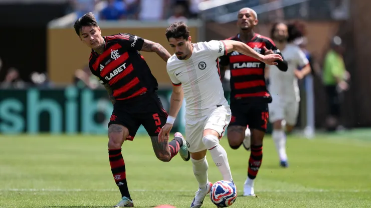 Flamengo y Chelsea ya juegan en Philadelphia.