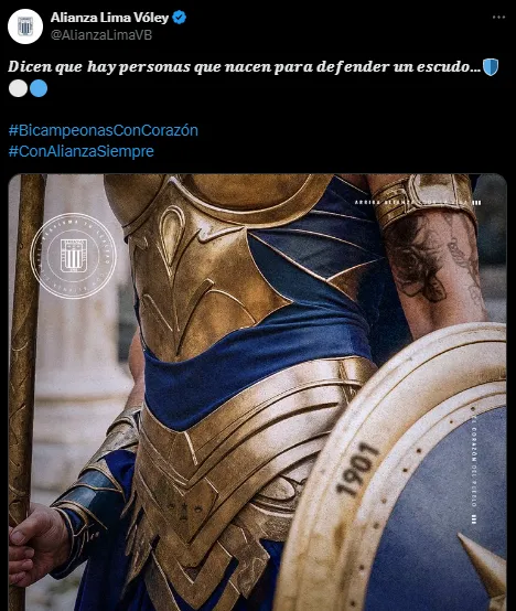 Así fueron adelantando la llegada de Sandra Ostos a Alianza Lima (X @AlianzaLimaVB).