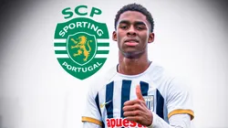 Víctor Guzmán al Sporting Lisboa.