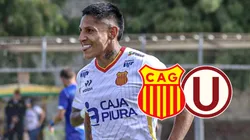 Raúl Ruidíaz, delantero del Atlético Grau de Piura.