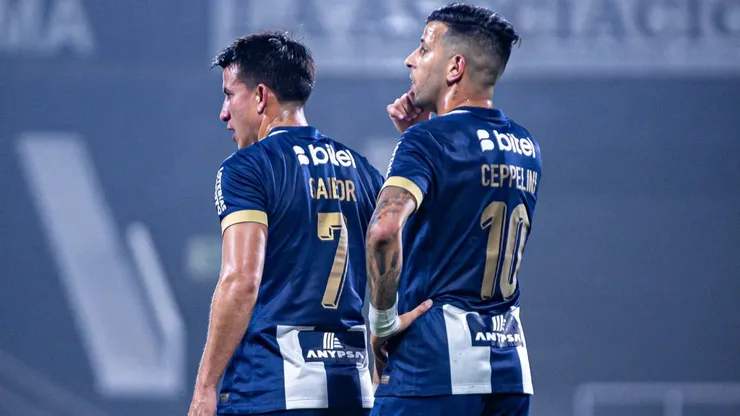 Fernando Gaibor junto a Pablo Ceppelini.