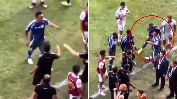 Christian Cueva protagonizó tenso cruce en la LigaPro de Ecuador.