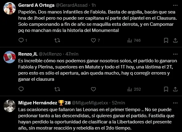 Hinchas molestos ( Foto: X).