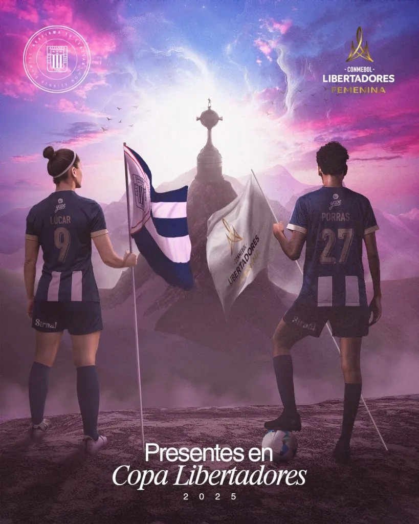 Alianza Lima clasificó a la Copa Libertadores (Alianza lima Femenino).