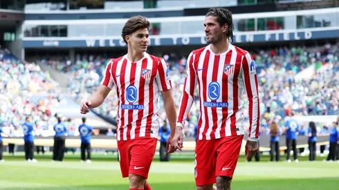 Julián Álvarez y Rodrigo de Paul, figuras de Atlético de Madrid.