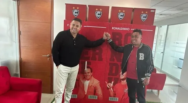 Christian Cueva y Sergio Ludeña