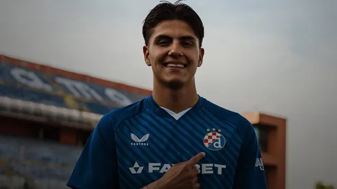 Matteo Pérez firmó con el Dinamo Zagreb.