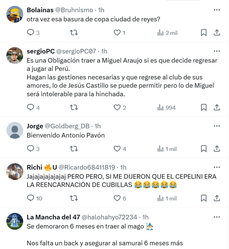 La reacción del hincha de Alianza al fichaje de Gentile. (Foto: Producción Bolavip)