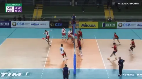 Perú vs. Chile por la Copa América de Vóley masculina 2025