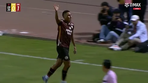 Álex Valera marca el 1-0 en Trujillo